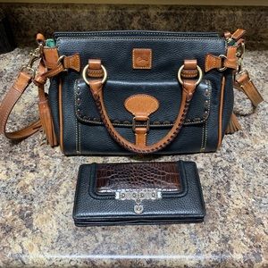 Dooney & Bourke purse, matching Brighton wallet